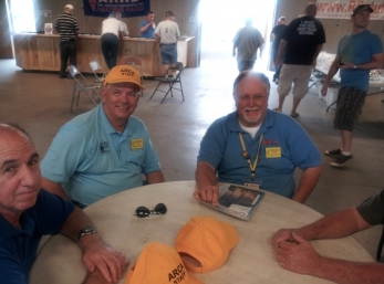 Lee KD7EOD and Grant WB6OTS Williams Hamfest 2012